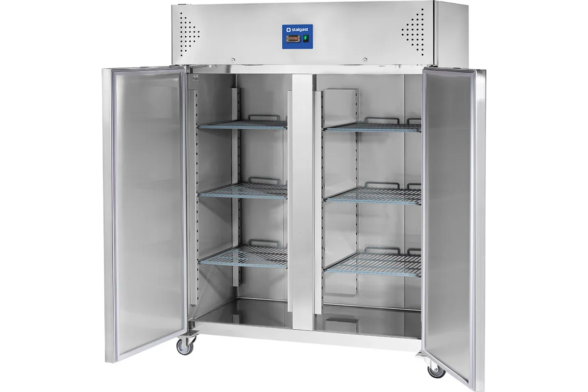 Szafa chłodnicza 2 drzwiowa ze stali nierdzewnej, GN 2/1, V 1300 l Stalgast 830130