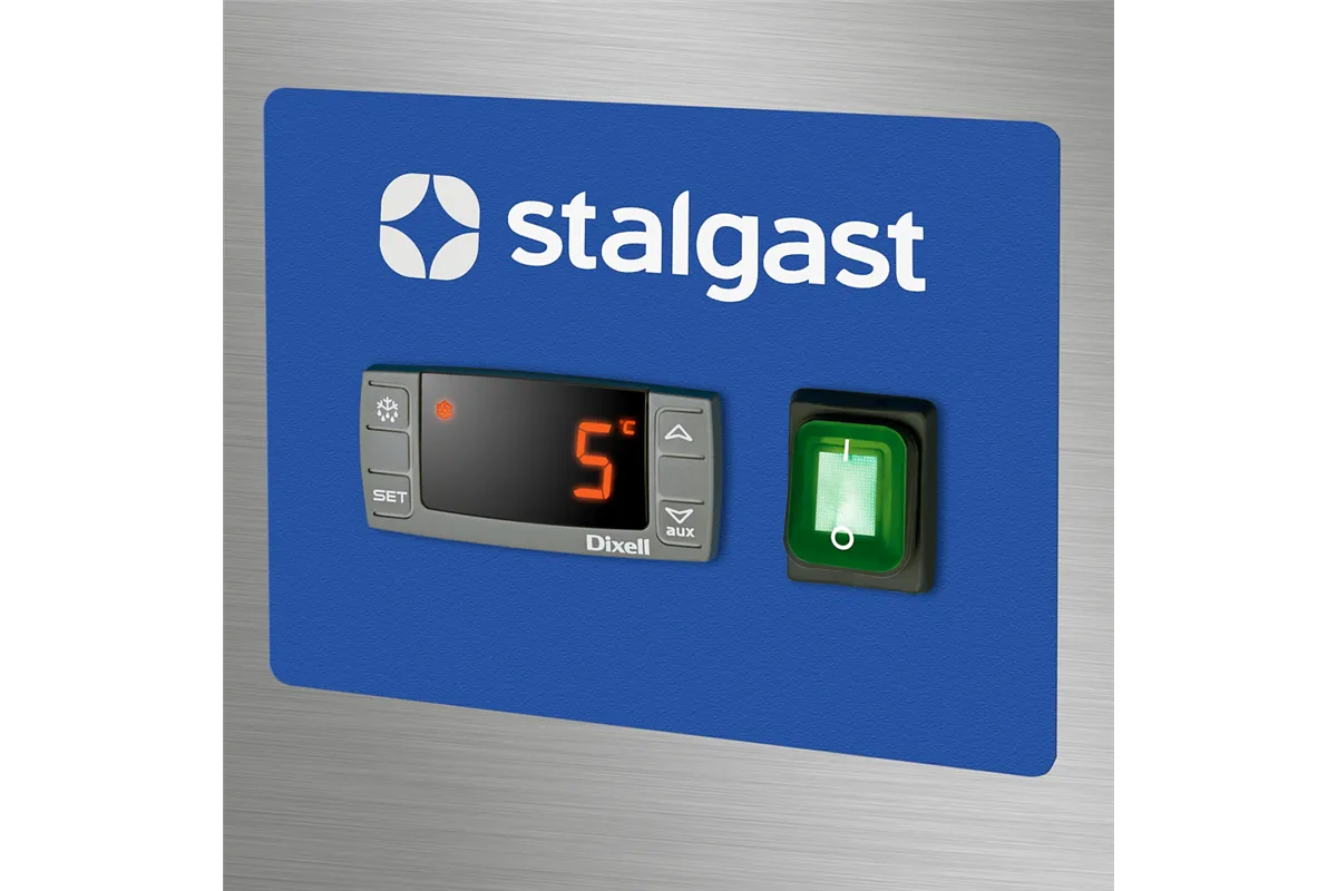 Szafa chłodnicza 2 drzwiowa ze stali nierdzewnej, GN 2/1, V 1300 l Stalgast 830130