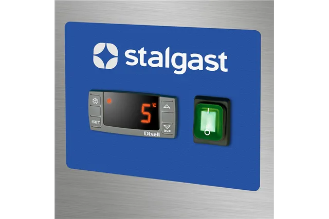 Szafa chłodnicza 2 drzwiowa ze stali nierdzewnej, GN 2/1, V 1300 l Stalgast 830130