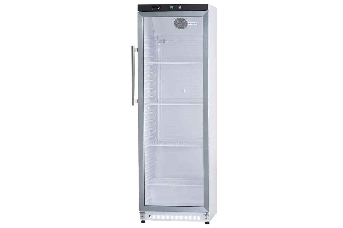 Witryna chłodnicza lakierowana, wnętrze z ABS, V 361 l Stalgast 880402