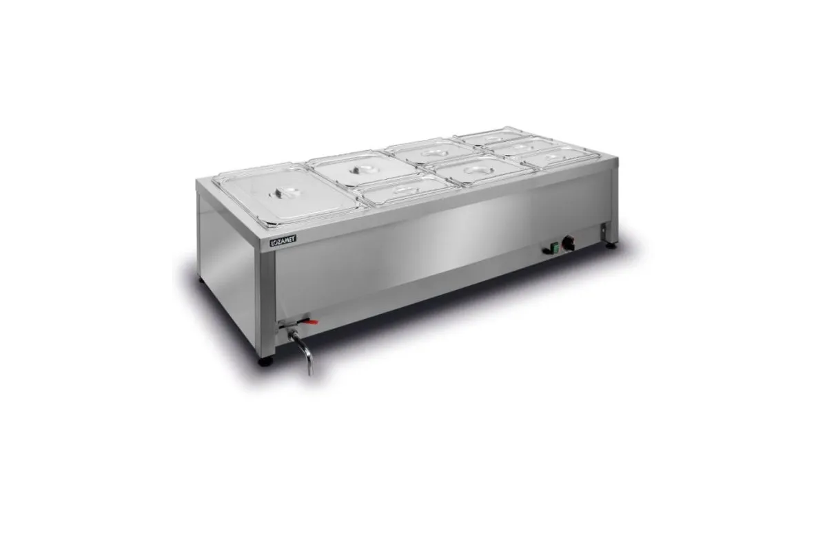 Bemar stołowy z wspólnym zbiornikiem wodnym (pojemność 4 x 1/1GN) BS-14.1/S