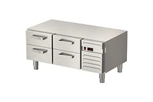 Podstawa chłodnicza, linia "700", 1200x690x580 mm, 4 szuflady GN 1/1, V 110 l Stalgast 887127