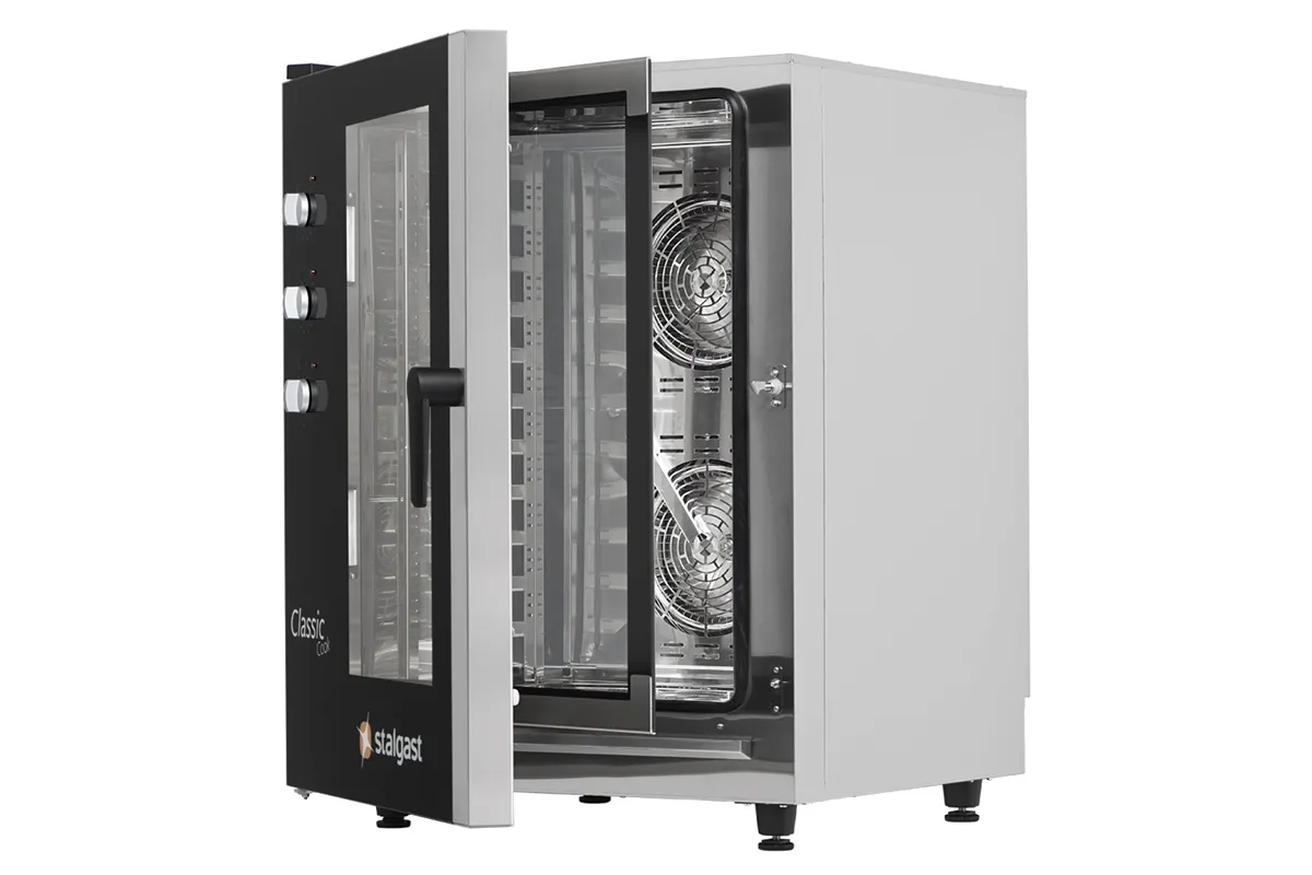 Piec konwekcyjno-parowy, STALGAST ClassicCook, manualny, 11xGN1/1, P 18.5 kW Stalgast 9100049