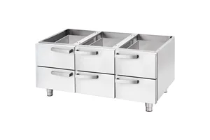 Podstawa neutralna 1200 z szufladami Stalgast 9703500