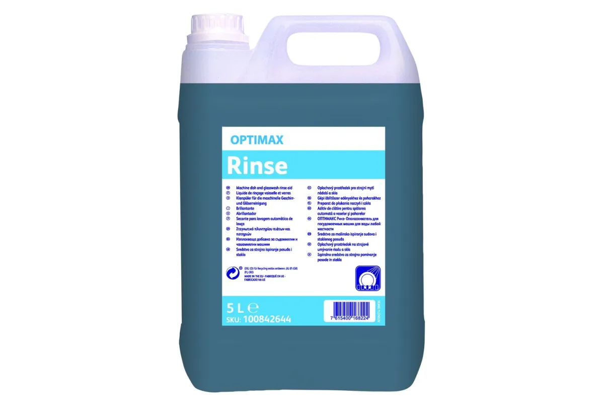 OPTIMAX RINSE 5L Preparat do płukania naczyń Diversey W2955