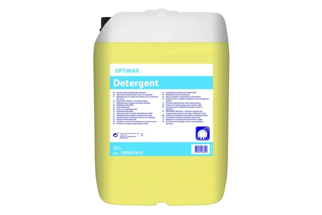 OPTIMAX DETERGENT 20L Detergent do maszynowego mycia naczyń i szkła Diversey W1779 100842643