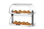 Witrynka Roll top - podwójna, 475x320x415mm HENDI 871713
