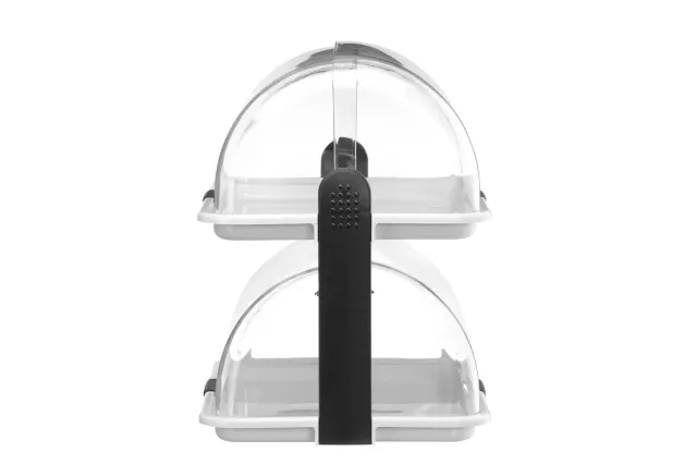 Witrynka Roll top - podwójna, 475x320x415mm HENDI 871713