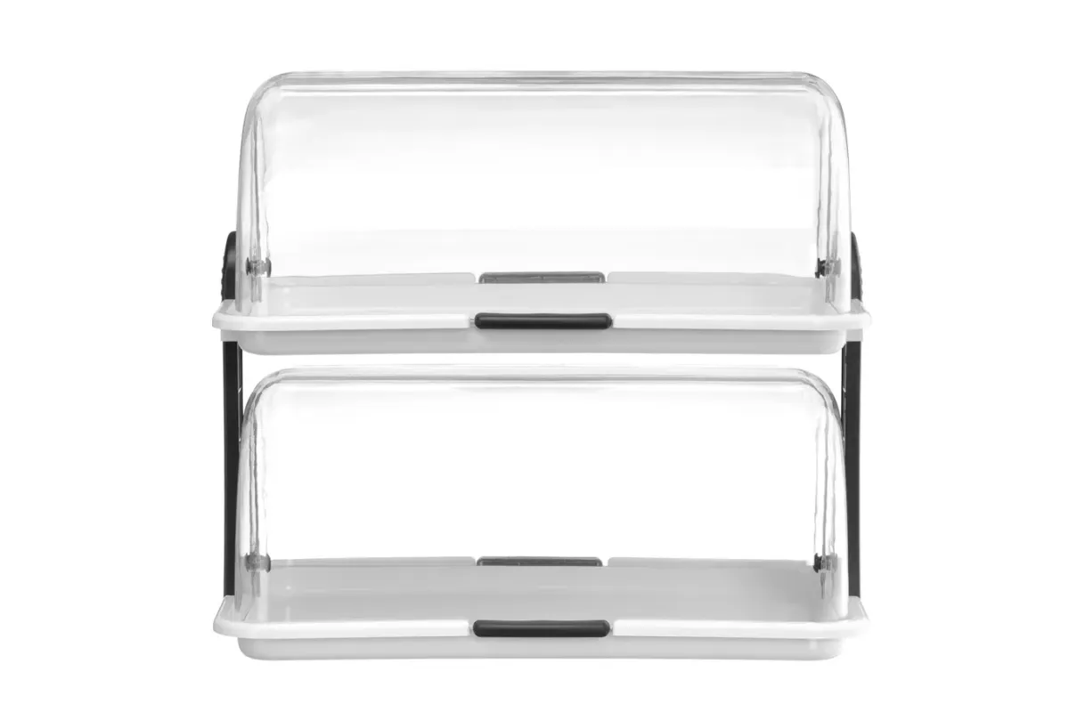 Witrynka Roll top - podwójna, 475x320x415mm HENDI 871713