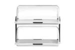 Witrynka Roll top - podwójna, 475x320x415mm HENDI 871713