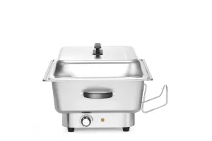 Kuchenka elektryczna Pollina, Profi Line, 9L, srebrny, 230V/900W, 587x440x273mm HENDI 204900