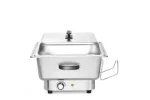 Kuchenka elektryczna Pollina, Profi Line, 9L, srebrny, 230V/900W, 587x440x273mm HENDI 204900