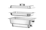 Kuchenka elektryczna Pollina, Profi Line, 9L, srebrny, 230V/900W, 587x440x273mm HENDI 204900