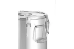 Termos do transportu żywności – z kranem, Profi Line, 20L, srebrny, ⌀330x360mm HENDI 710227