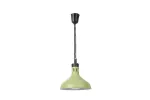 Lampa do podgrzewania potraw wisząca, w kształcie dzwonu, zielony, 230V/250W, ⌀295x(H)207mm HENDI 273692