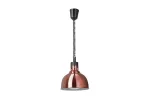 Lampa do podgrzewania potraw wisząca, w kształcie kopuły, miedziany, 230V/250W, ⌀250x(H)207mm HENDI 273623