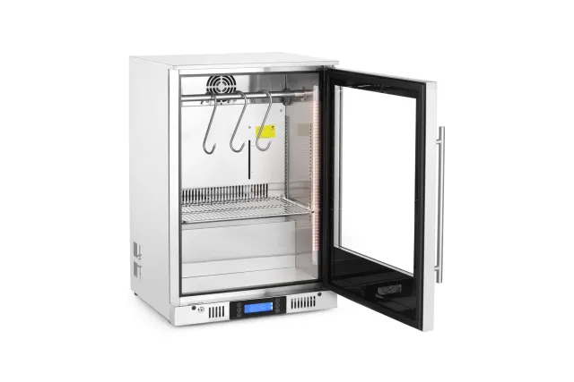 Szafa do sezonowania mięsa, podblatowa, 126L, srebrny, 230V/350W, 600x545x900mm Arktic 204979