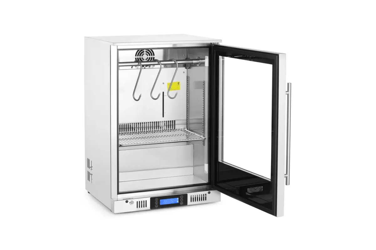 Szafa do sezonowania mięsa, podblatowa, 126L, srebrny, 230V/350W, 600x545x900mm Arktic 204979