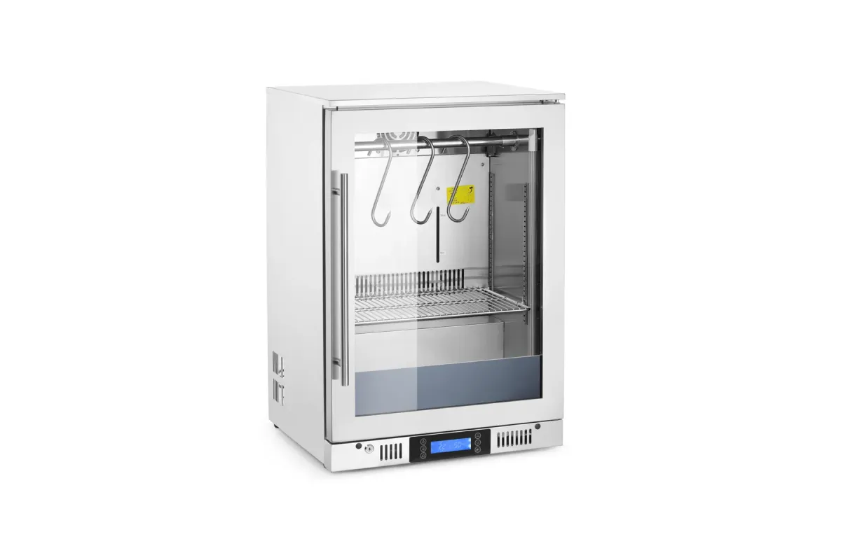 Szafa do sezonowania mięsa, podblatowa, 126L, srebrny, 230V/350W, 600x545x900mm Arktic 204979