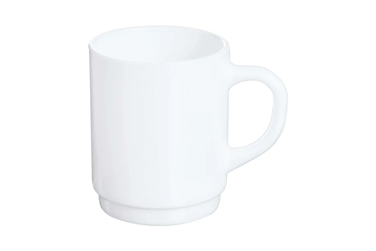 Kubek Restaurant, Arcoroc, 250 ml, 0,25L, biały, 6 szt., ⌀72x89mm X2910