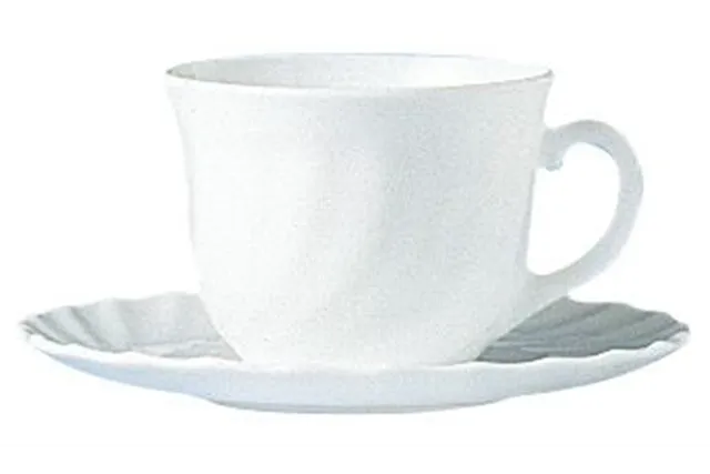 Filiżanka Trianon, Arcoroc, Trianon, 220 ml, 0,22L, biały, ⌀87x67mm X2681