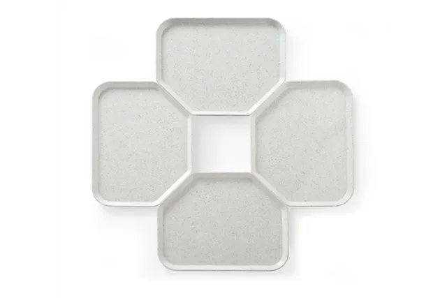 Taca trapezowa , AmerBox, granitowy, 455x355mm 876657