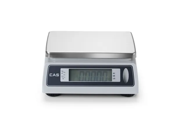Waga z legalizacją, wodoodporna, CAS, 3 kg, 299x256x117mm 580066