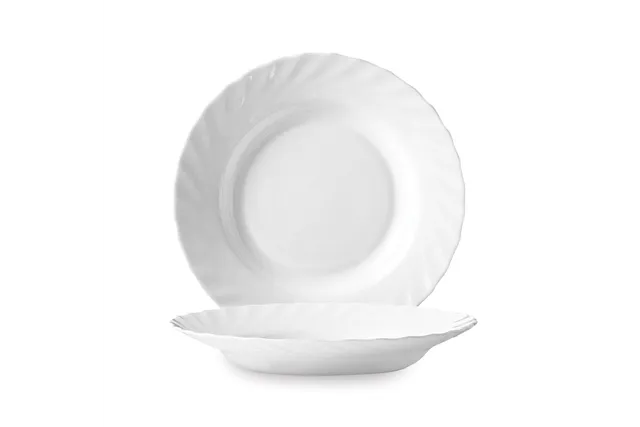 Talerz głęboki Trianon, Arcoroc, Trianon, ø225 mm, biały, ⌀225x35mm X0508