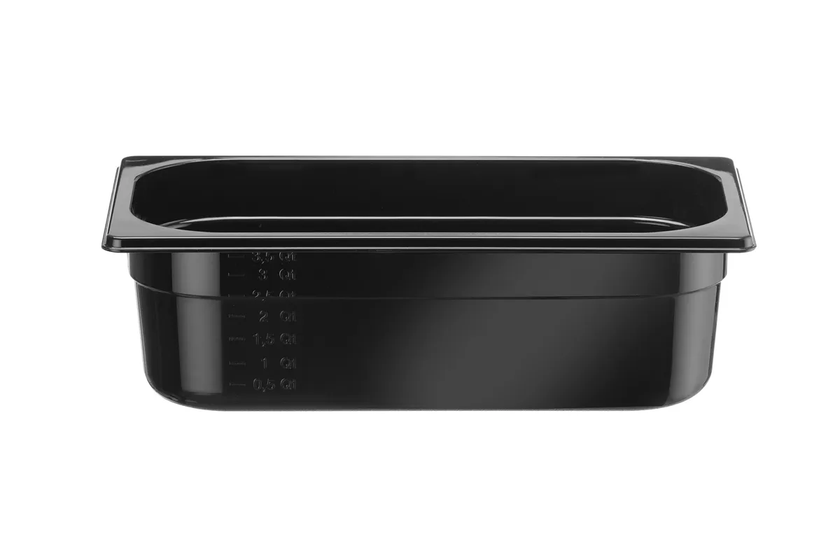 Pojemnik GN 1/3 COOL, HENDI, COOL, GN 1/3, 3,8L, czarny, 325x176x100mm 882184
