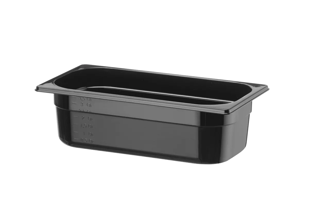 Pojemnik GN 1/3 COOL, HENDI, COOL, GN 1/3, 3,8L, czarny, 325x176x100mm 882184
