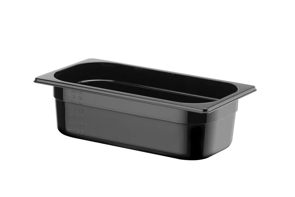Pojemnik GN 1/3 COOL, HENDI, COOL, GN 1/3, 3,8L, czarny, 325x176x100mm 882184