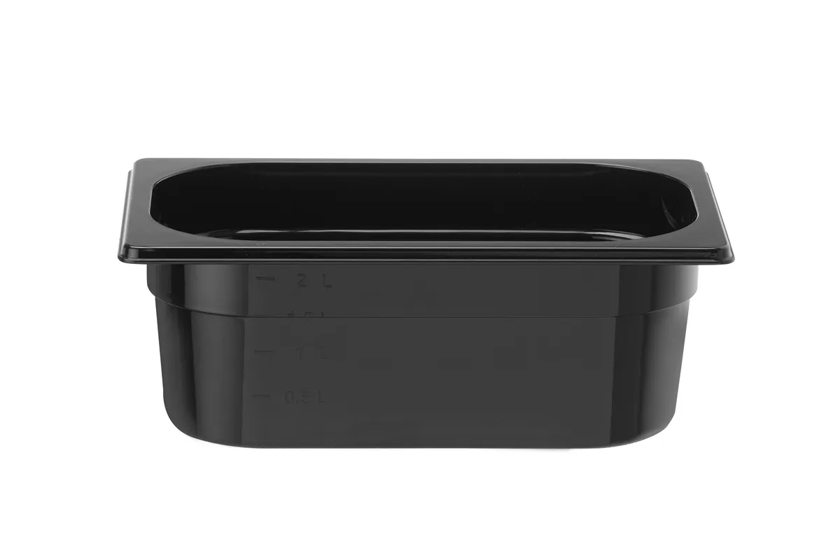 Pojemnik GN 1/4 COOL, HENDI, COOL, GN 1/4, 2,6L, czarny, 265x163x100mm 882269