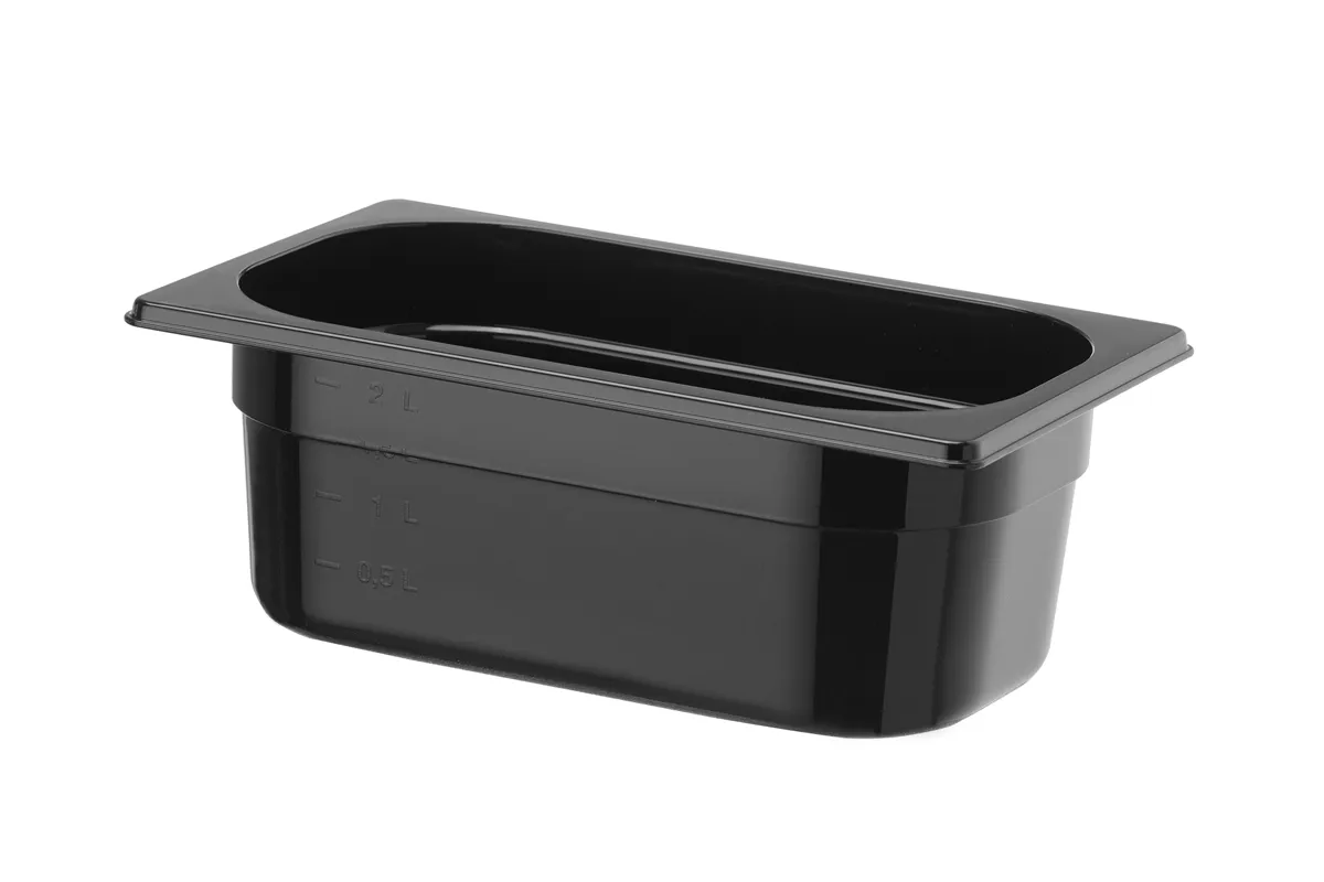 Pojemnik GN 1/4 COOL, HENDI, COOL, GN 1/4, 2,6L, czarny, 265x163x100mm 882269