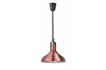 Lampa do podgrzewania potraw wisząca, w kształcie dzwonu, HENDI, miedziany, 230V/250W, ⌀295x207mm 273685