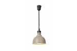 Lampa do podgrzewania potraw wisząca, w kształcie kopuły, HENDI, beżowy, 230V/250W, ⌀250x207mm 273647