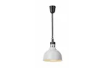 Lampa do podgrzewania potraw wisząca, w kształcie kopuły, HENDI, biały, 230V/250W, ⌀250x207mm 273654