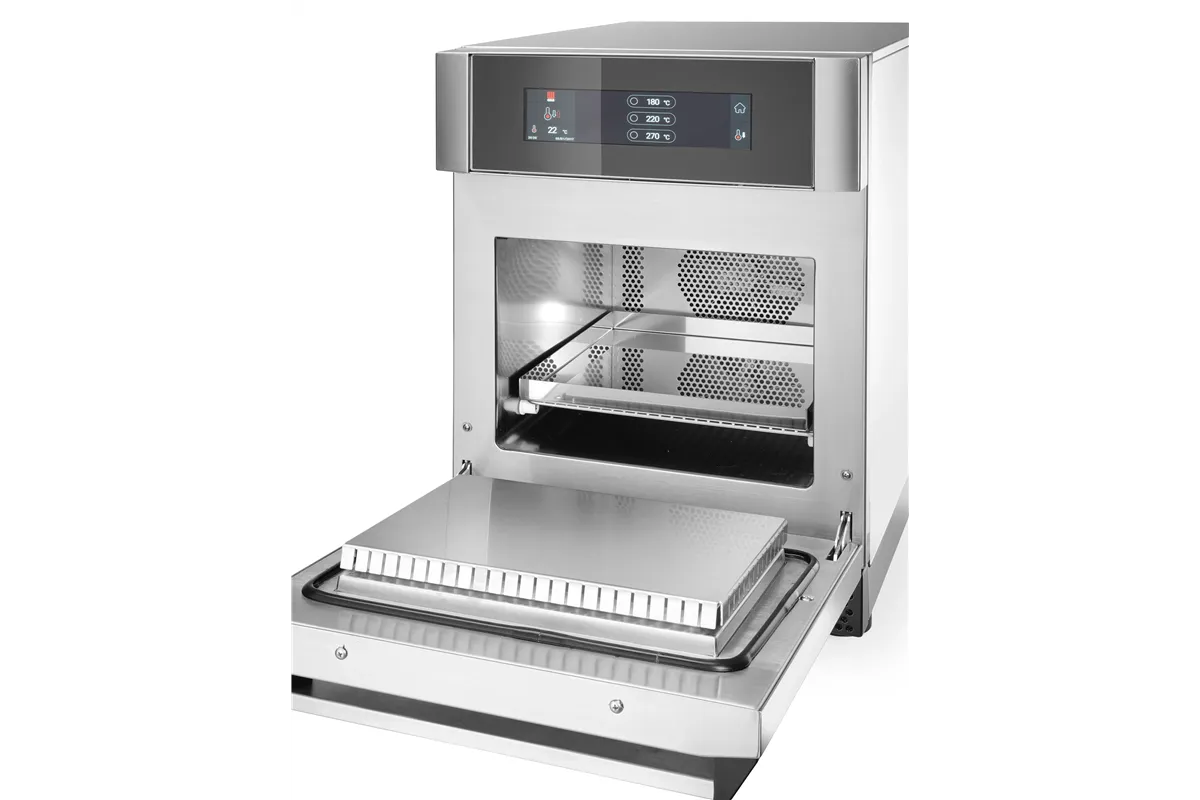 Piec konwekcyjno-mikrofalowy REDFLASH, Tecnoeka, srebrny, 230V/3680W, 420x632x630mm RFKFM3030