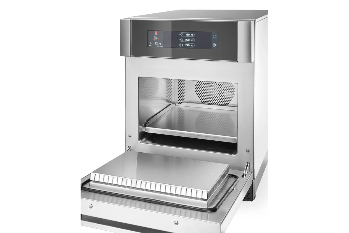 Piec konwekcyjno-mikrofalowy REDFLASH, Tecnoeka, srebrny, 230V/3680W, 420x632x630mm RFKFM3030