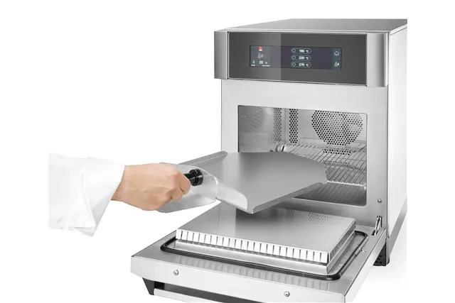 Piec konwekcyjno-mikrofalowy REDFLASH, Tecnoeka, srebrny, 230V/3680W, 420x632x630mm RFKFM3030