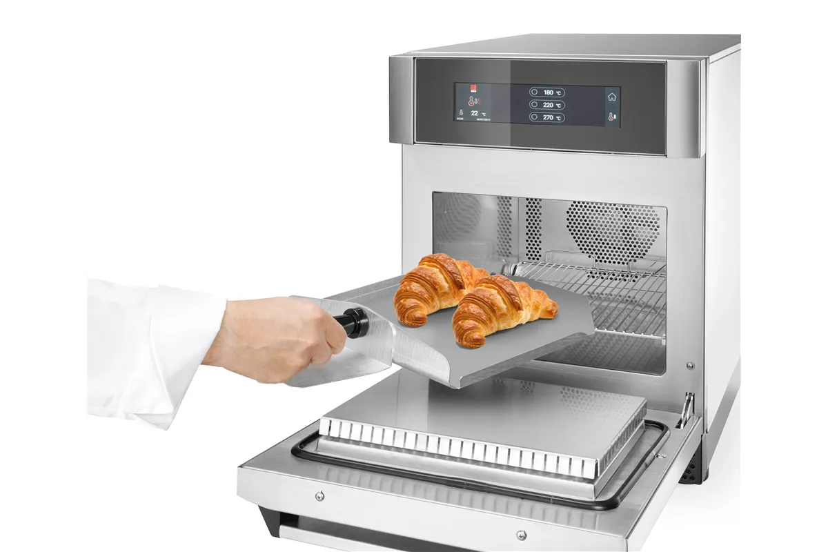 Piec konwekcyjno-mikrofalowy REDFLASH, Tecnoeka, srebrny, 230V/3680W, 420x632x630mm RFKFM3030
