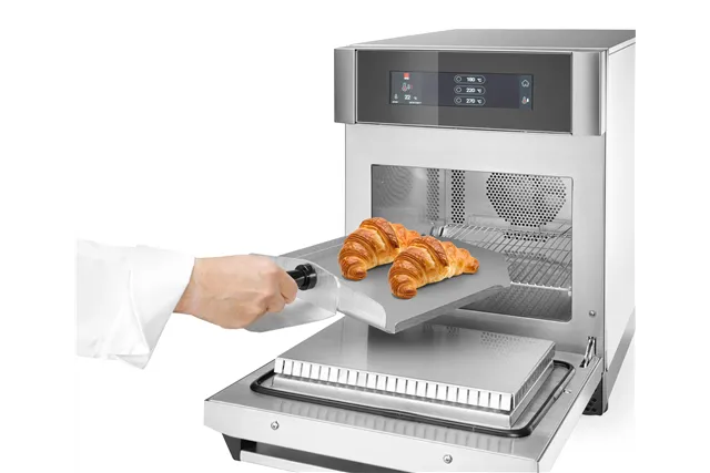 Piec konwekcyjno-mikrofalowy REDFLASH, Tecnoeka, srebrny, 230V/3680W, 420x632x630mm RFKFM3030