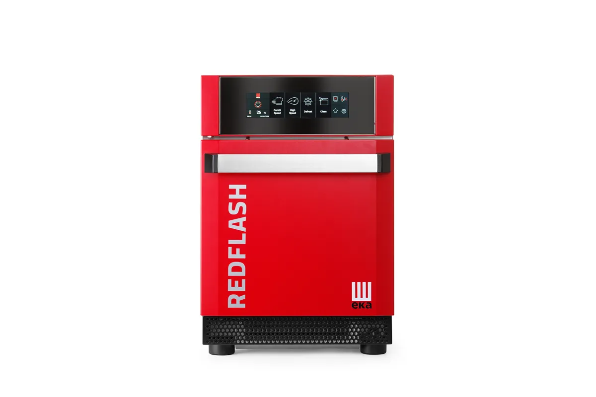 Piec konwekcyjno-mikrofalowy REDFLASH, Tecnoeka, czerwony, 230V/3680W, 420x632x630mm RFKFM3030R