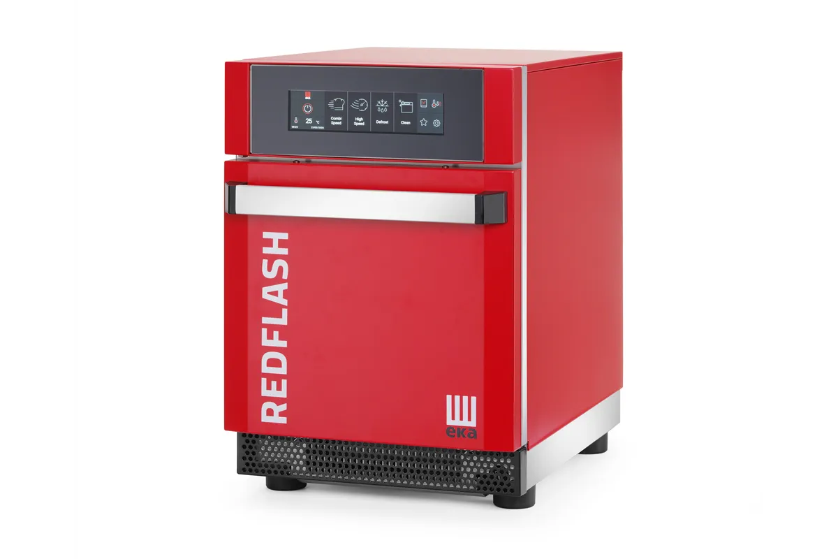 Piec konwekcyjno-mikrofalowy REDFLASH, Tecnoeka, czerwony, 230V/3680W, 420x632x630mm RFKFM3030R