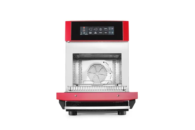 Piec konwekcyjno-mikrofalowy REDFLASH, Tecnoeka, czerwony, 230V/3680W, 420x632x630mm RFKFM3030R