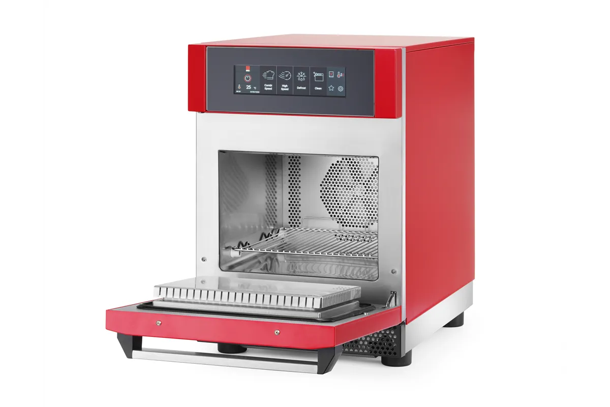 Piec konwekcyjno-mikrofalowy REDFLASH, Tecnoeka, czerwony, 230V/3680W, 420x632x630mm RFKFM3030R