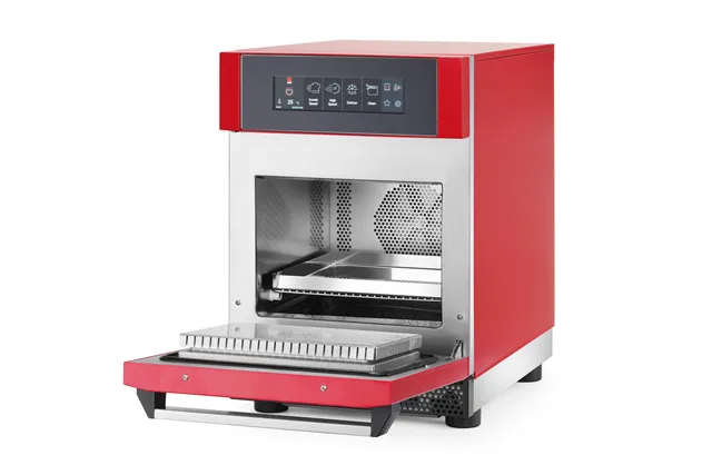 Piec konwekcyjno-mikrofalowy REDFLASH, Tecnoeka, czerwony, 230V/3680W, 420x632x630mm RFKFM3030R