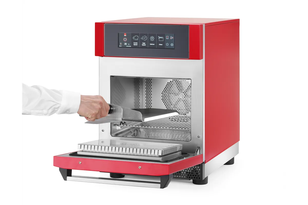 Piec konwekcyjno-mikrofalowy REDFLASH, Tecnoeka, czerwony, 230V/3680W, 420x632x630mm RFKFM3030R