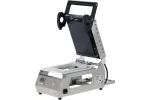 Zgrzewarka do tacek z matrycą 1-komorową YATO YG-09280 – 900 W, sterownik Omron, płyta PTFE, cięcie folii