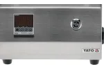 Zgrzewarka do tacek z matrycą 1-komorową YATO YG-09280 – 900 W, sterownik Omron, płyta PTFE, cięcie folii