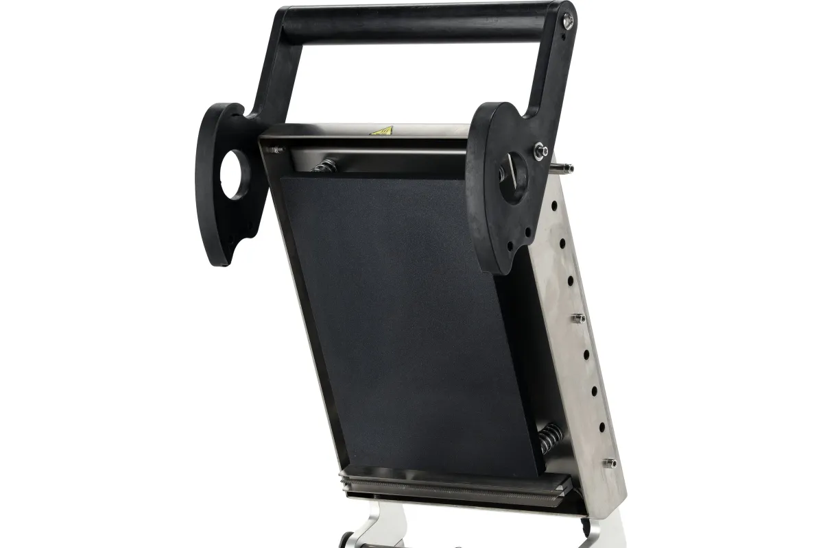 Zgrzewarka do tacek z matrycą 1-komorową YATO YG-09280 – 900 W, sterownik Omron, płyta PTFE, cięcie folii